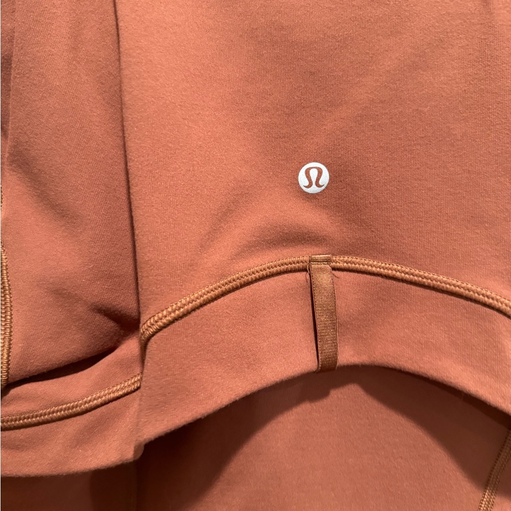 Lululemon Define Zip-Front Jacket in Rust - Picture 3 of 5